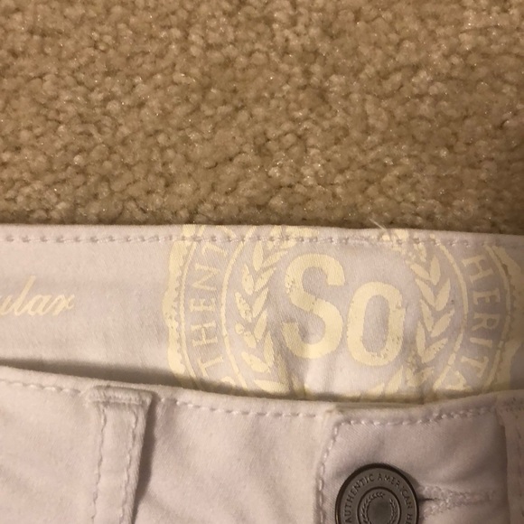 SO: NWOT White Skinny Jeans Size 3 - Picture 4 of 5